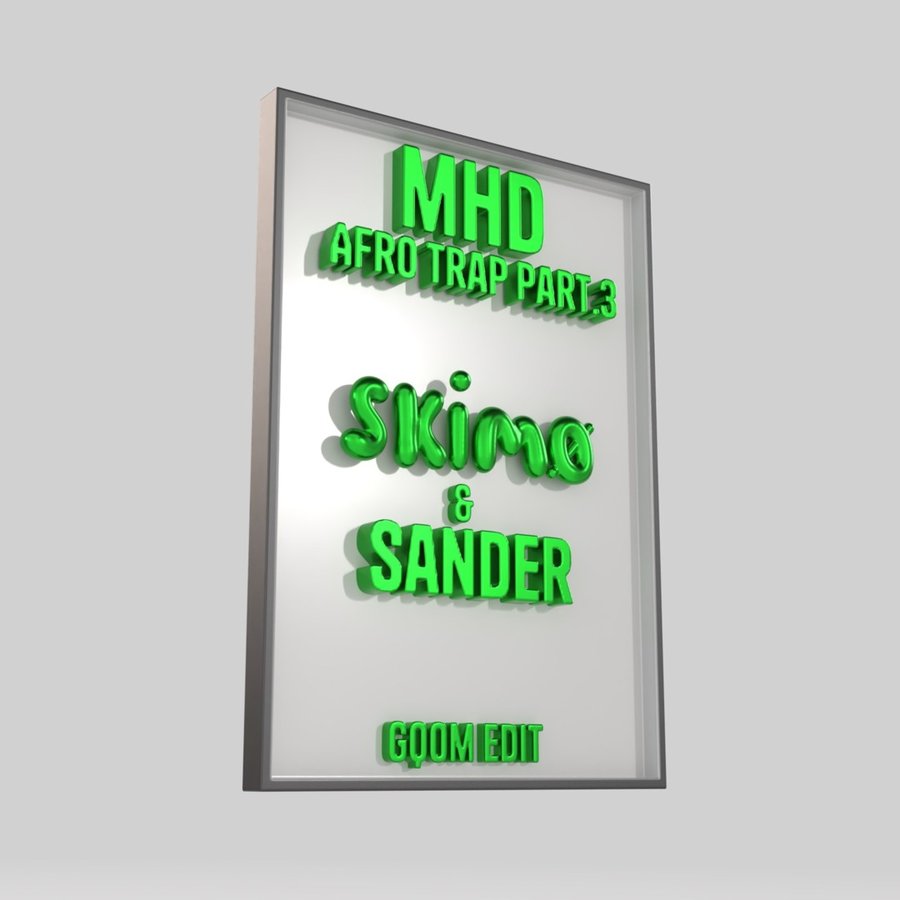 Pochette MHD Afro Trap Pt.3 — Skimø & Sander Gqom Remix
