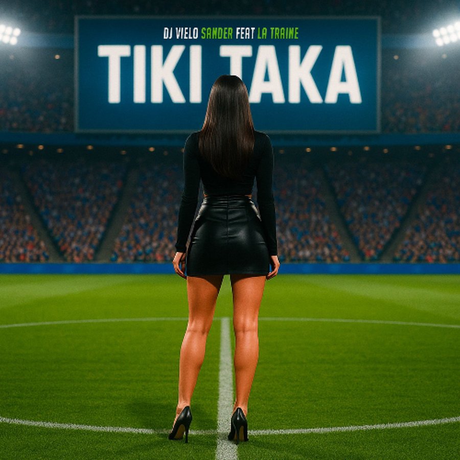 Pochette Tiki Taka — Dj Vielo & Sander feat. La Traine